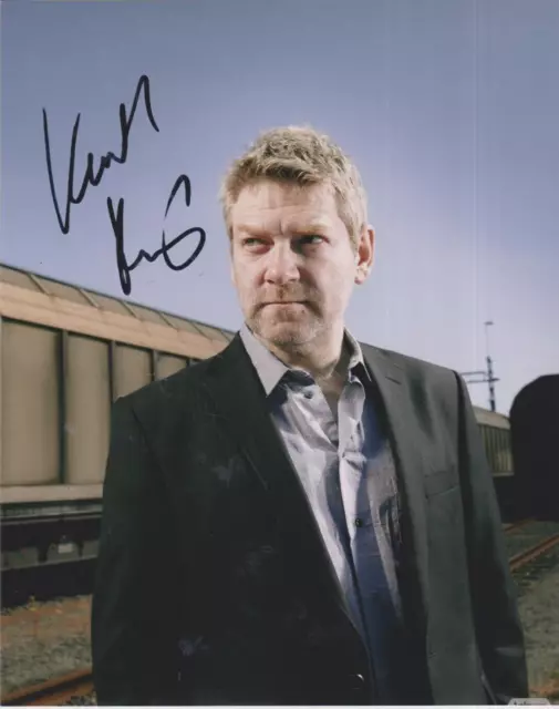 Kenneth Branagh  **HAND SIGNED**   10x8 photo  ~  AUTOGRAPHED  ~  Wallander