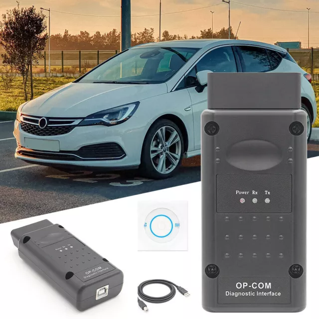 V1.99! OPEL OP COM Vauxhall OBD2 Diagnostic Code Reader Scanner Tool OPCOM DE