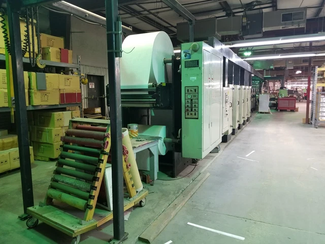 Miller Moab 10 color heatset web, 18x26 roll to fold, to sheet or roll