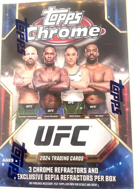 2024 Topps Chrome Ufc Blaster Box