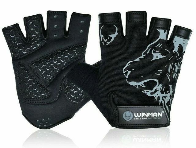 Weight Lifting Gym Gloves Men Body Building Fitness Training Fitness Workout