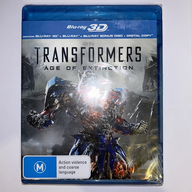 TRANSFORMERS AGE Of Extinction 3D 2D Blu ray Digital Copy 2014 NEW 14.88 PicClick AU