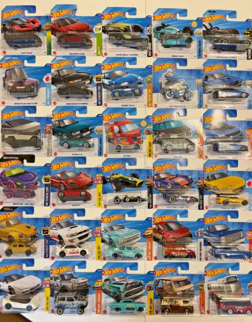 HOT WHEELS CARS 2025 A Case Multi Listing You Pick Combine P&P Max
