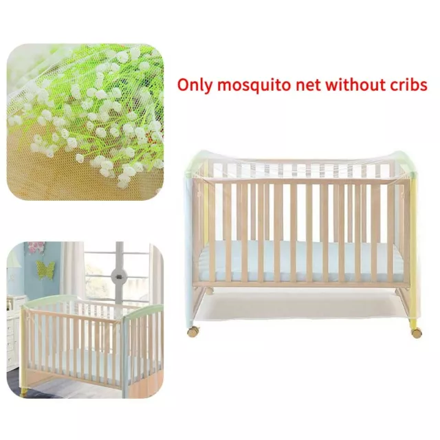 Moskitonetz Fliegengitter Mückennetz Betthimmel Fliegenschutz Kinderbett Babybet