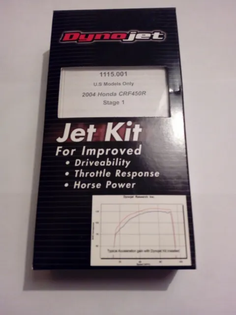 DYNOJET Carb Jet Kit Stage 1,  Honda CRF450R  2004,  #1115.001