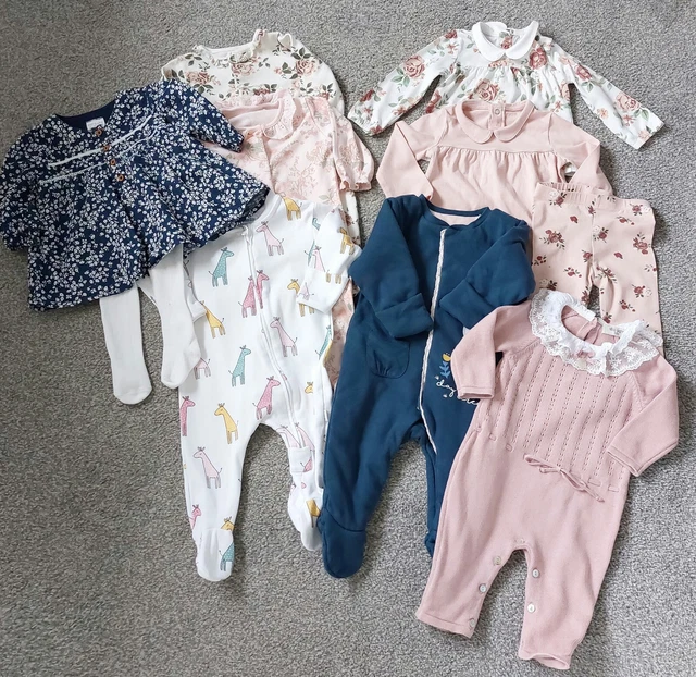 PACCHETTO vestiti BAMBINA 3-6 vestiti abito, pigiama, abiti, leggings. Next, JoJo mamma