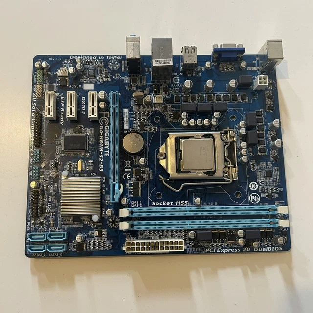 GIGABYTE GA-H61M-S2-B3 MOTHERBOARD £19.99 - PicClick UK