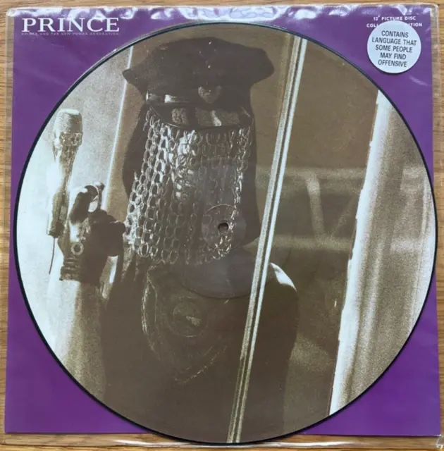 PRINCE & THE NEW POWER GENERATION: My Name Is Prince - 12" Picture Disc 1992 EX
