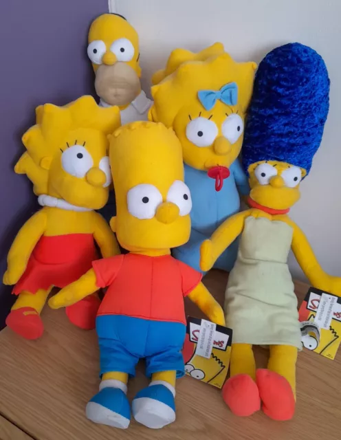 The Simpsons Soft Plush Toys 'The Simpsons Family'