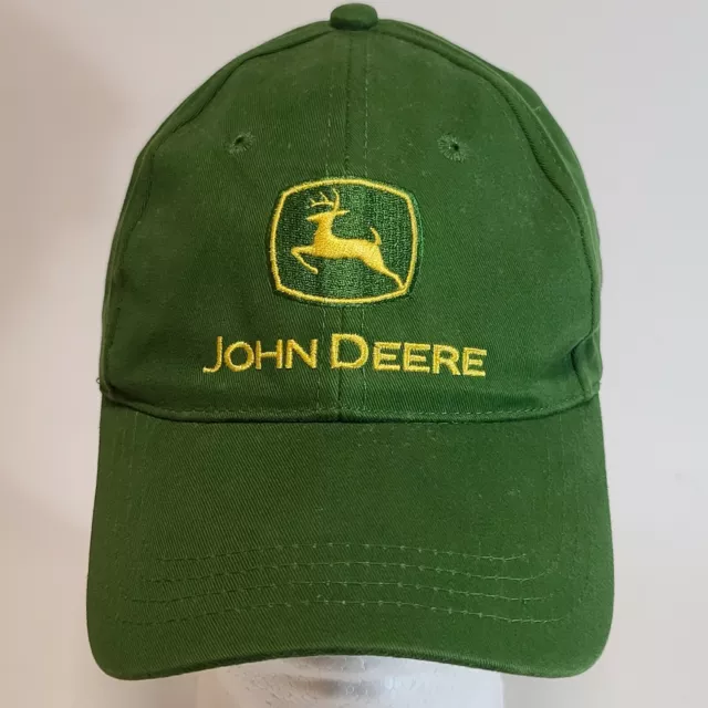 John Deere Adjustable Strap Cap Hat Nothing Runs Like A Deere