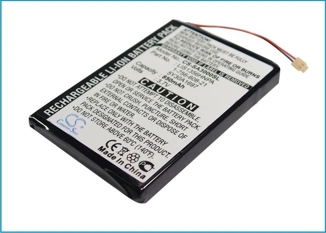 Battery for Sony  NW-A3000 series, NW-A3000V   1-756-608-21, 5Y30A1697, LIS1356H