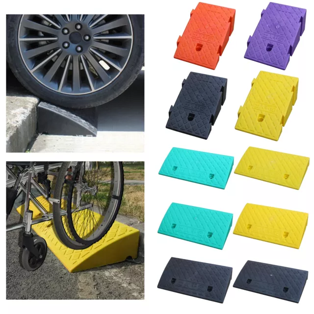 Motorcycle Wheelchair Threshold Ramp Lightweight Kerb Ramp for Truck Scooter