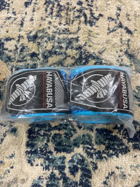 Hayabusa - Perfect Stretch Hand Wraps 180 Blue New