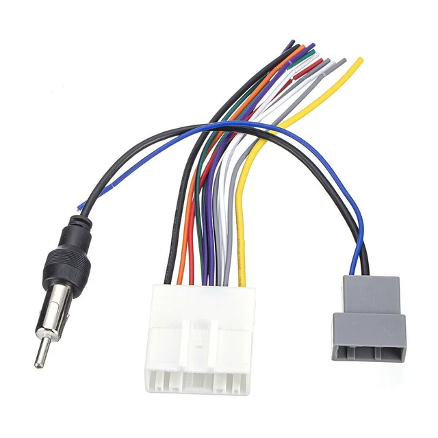 CAR STEREO WIRING Harness Adapter Cable Radio Install Plug For Nissan