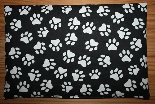 Kirschkernkissen Wärmekissen 30x20cm mit 600g Kirschkernfüllung Tatzen NEU