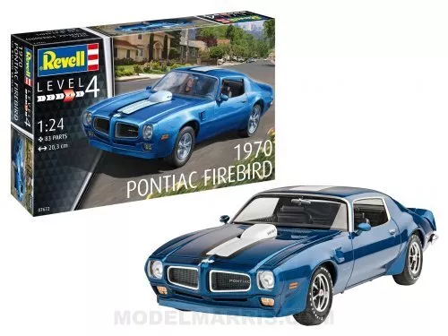1/24 1970 Pontiac Firebird Revell 07672