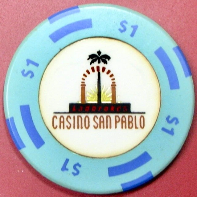 $1 Casino Chip. Casino San Pablo, San Pablo, CA. Y68.