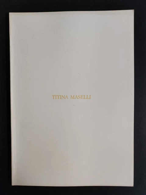 TITINA MASELLI SUZZARA Galleria Civica 1986 EUR 40 00 PicClick FR