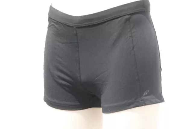 215135-40 MCT Badehose Schwimmhose Badeshorts Bein kurz Elastisch Schwarz in M