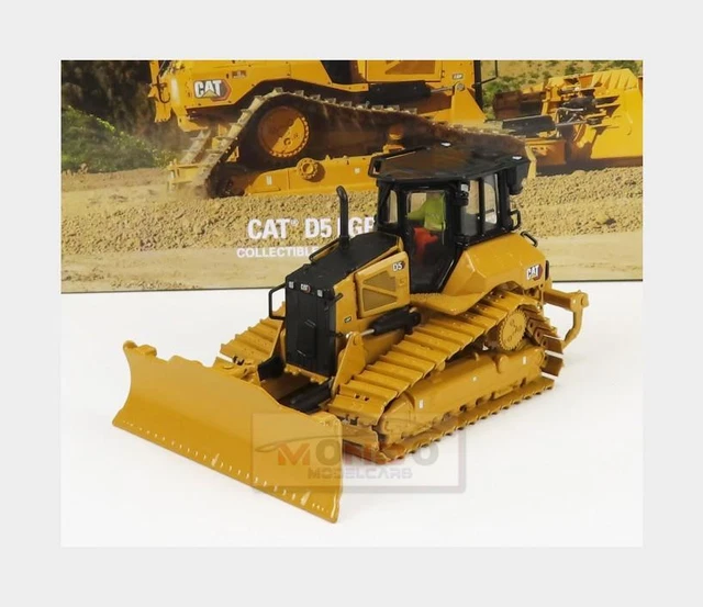 1:50 DM MODELS Caterpillar Catd5 Lgp Vpat Dozer Ruspa Scraper Tractor DM85951 Mo