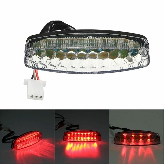 Faro Stop fanale Posteriore A Led Per Mini Quad 4t 50cc 70cc 90cc 110cc 125cc