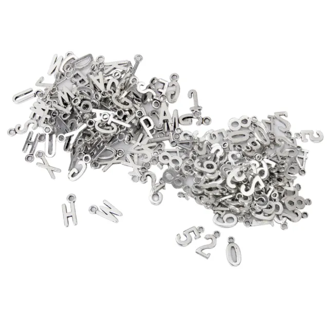 200 pieces of pendants Charms Letter Beads for making bracelet chains