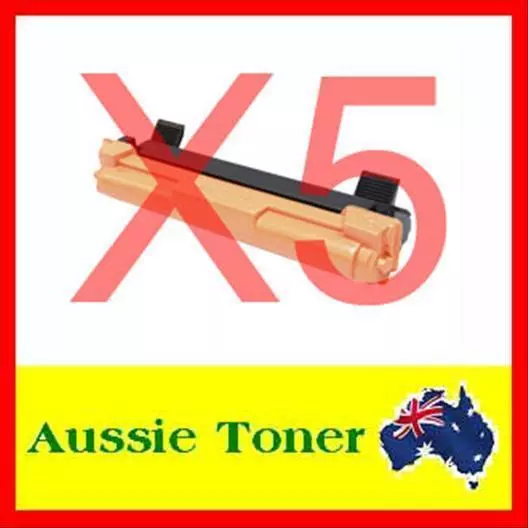 5x Toner Cartridge TN1070 TN-1070 for Brother HL1110 DCP1510 MFC1810 Printer