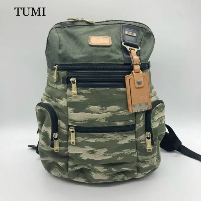 Rare TUMI ALPHA BRAVO camouflage backpack From Japan