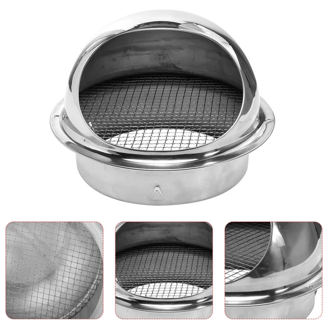 Cappa aspirante parete rotonda cappa griglia di ventilazione tubazione ugello