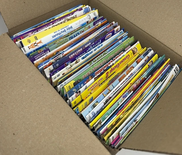 100 USED KIDS CHILDREN's DVD Movies Bulk Lot Wholesale ACTUAL MOVIES