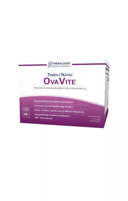 TheraNatal OvaVite Preconception Vitamins | Fertility and Prenatal Supplement...
