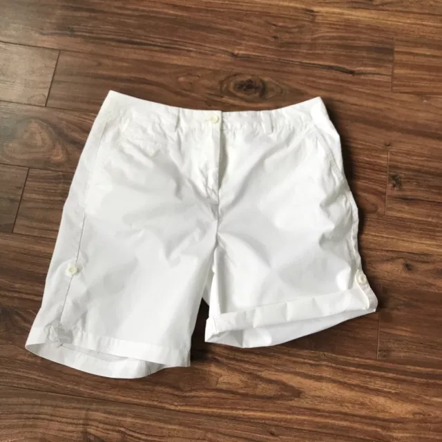 Size 12 White Chino shorts