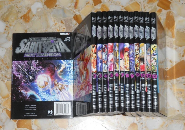 CAVALIERI DELLO ZODIACO Saint Seiya Next Dimension Black Edition 1-13