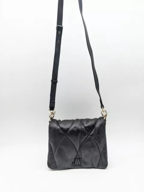 JASON WU Cat quilted puffy leather crossbody bag - BLACK (Defective)