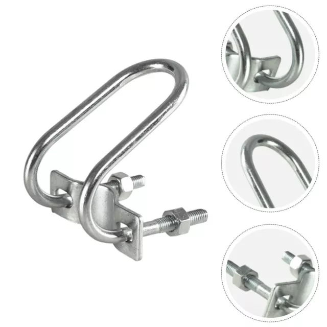 Metal U-Shaped Umbrella Clamp for Outdoor Use-MD