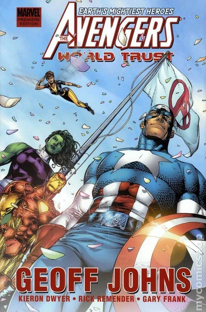 Avengers World Trust HC Premiere Edition #1-1ST NM 2010 Stock Image
