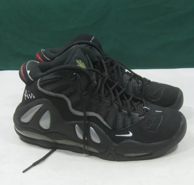 Nike Air Max Uptempo 97 Black Metallic Silver (2010) 399207 001  MEN size 9