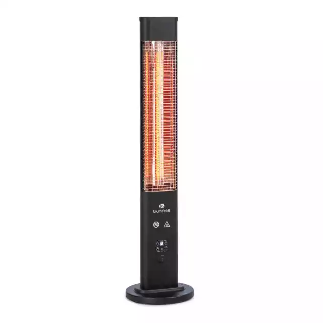 Infrarot Heizstrahler Terrasse 1200 W elektrische Infrarotheizung Standgerät