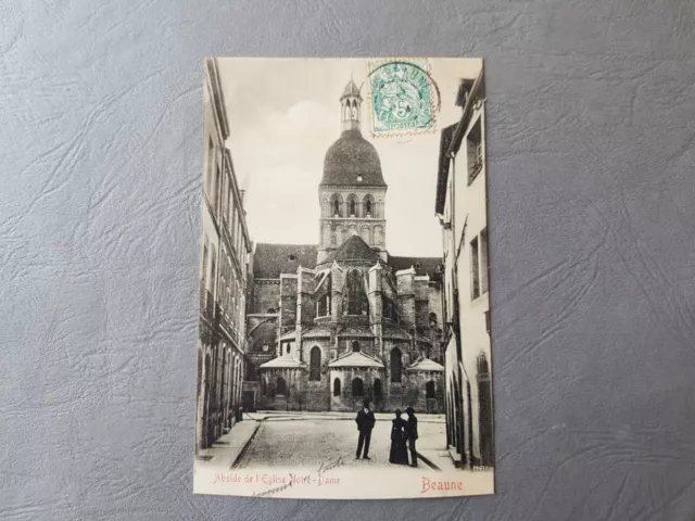 CPA / Carte postale ancienne - BEAUNE - Abside de l'église Notre Dame (21)