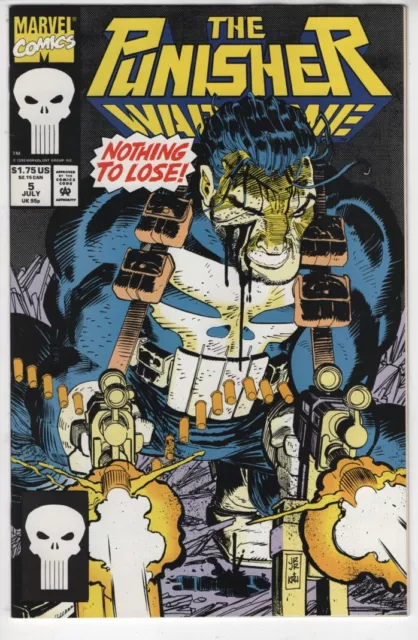 The Punisher War Zone #5 comic book TV show movie John Romita Jr.