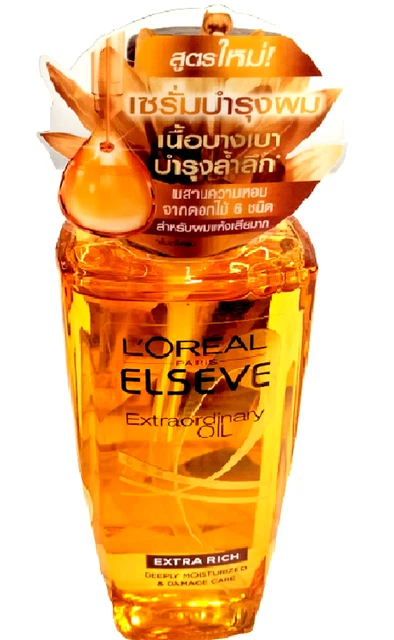 Hair serum L'Oreal Elseve Extraordinary Oil Extra Rich 100ml for normal-dry hair