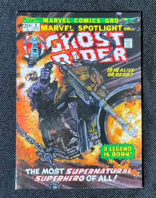 Ghost Rider 2018 Upper Deck Marvel Masterpieces What If Level 2 /999 #WI-54