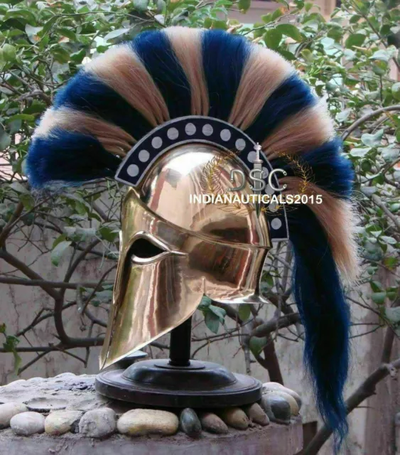 Helmet Roman Greek Medieval Spartan Armour Armor Corinthian Costume King gift