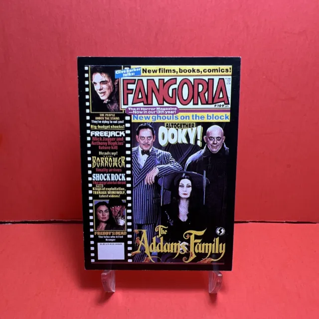 1992 Fangoria Fango Fright File The Addams Family The Real Thing #16 VG