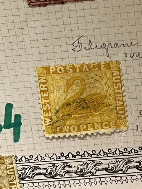 Western Australia Swan Stamp  What, 64
