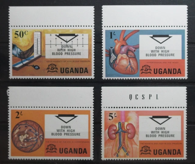 Uganda 187-190 postfrisch #UN967