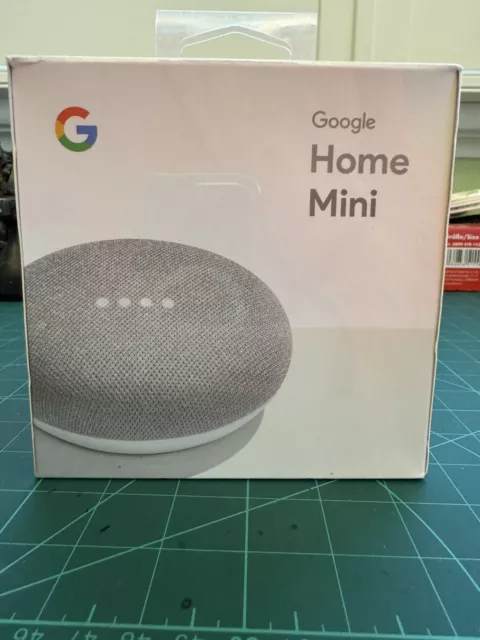 Google Home Mini Chalk New in Sealed Box - Free Shipping