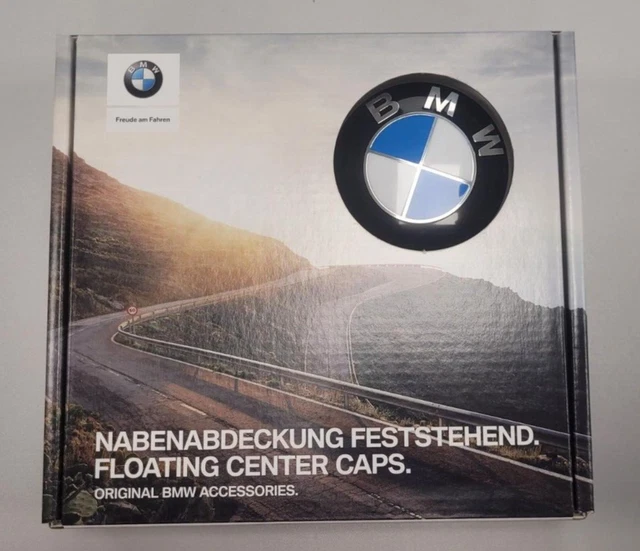 GENUINE BMW FLOATING Wheel Centre Hub Caps 36122455269 65mm F20 F87 F30