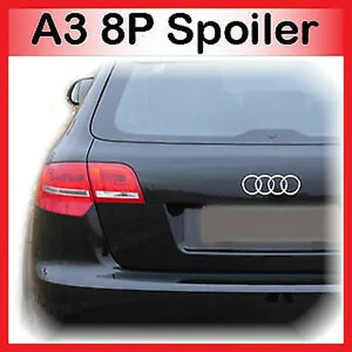 Spoiler de toit spoiler convient pour Audi A3 (8P) Sportback 5T tuning-rs