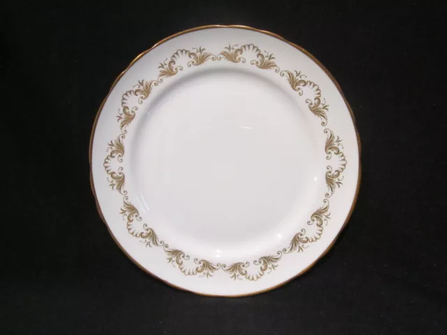 Aynsley Louis XV Scalloped Salad Plate Vintage Bone China Made in England